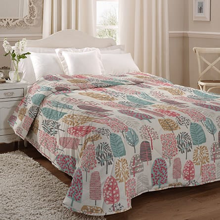 Quilted bedspread