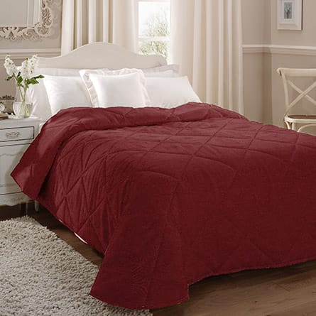 Quilted bedspread